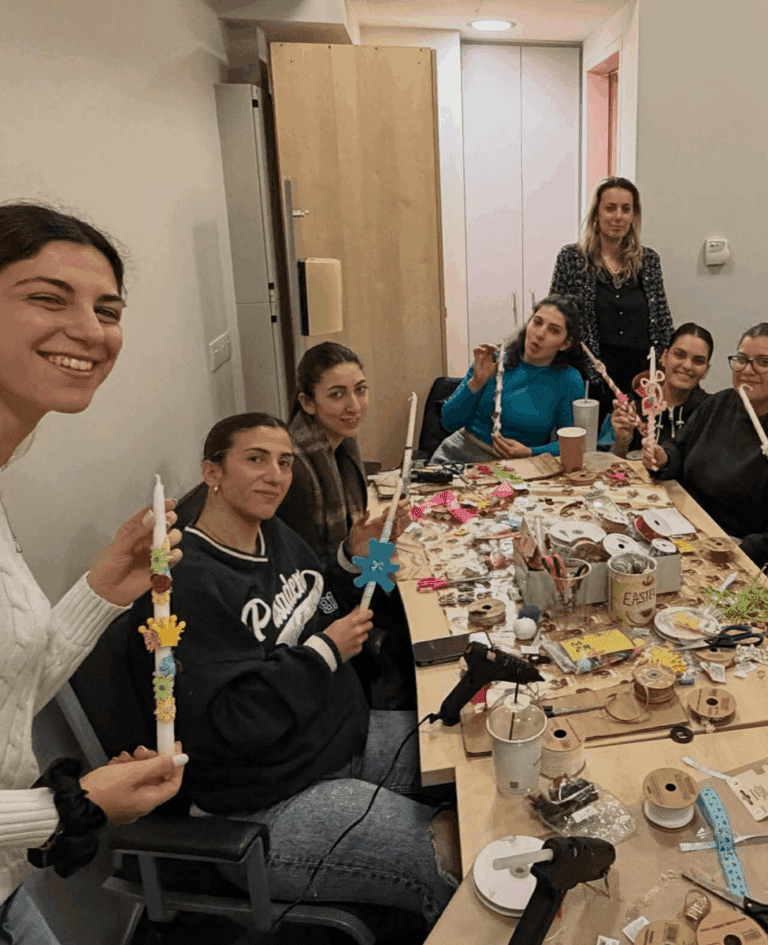Candles Delivered to the Pancyprian Coordinating Council for Volunteerism